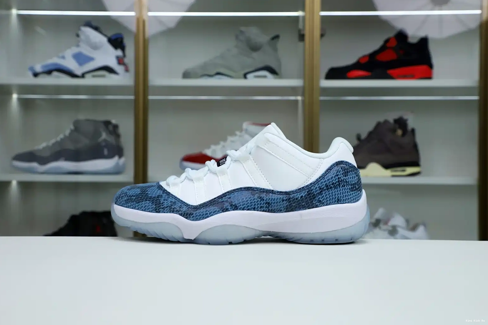 Air Jordan Jordan snakeskin” “navy 11 Kimikick 0722